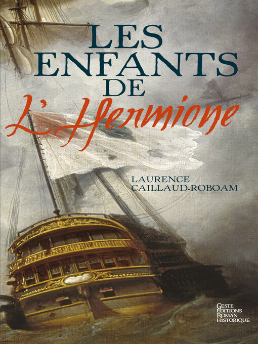 Cover image for Les enfants de l'Hermione